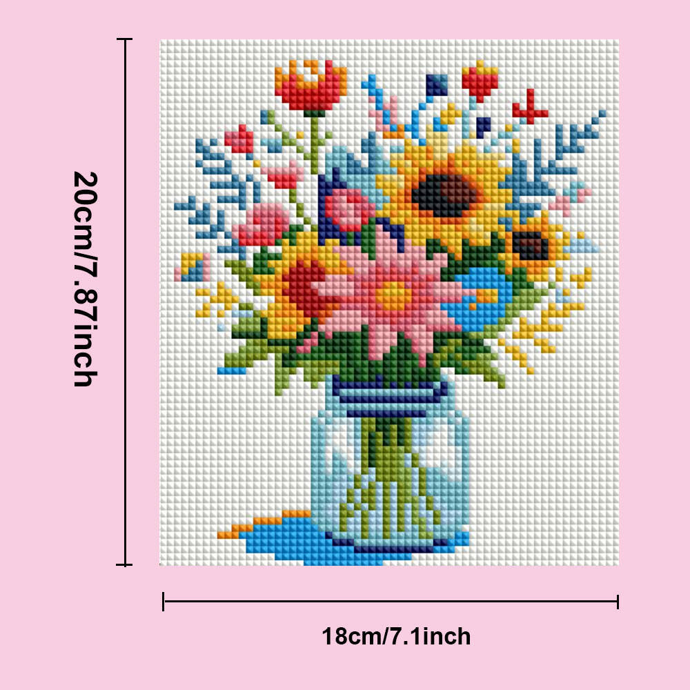 犬と猫のダイヤモンド絵画,モザイク,日曜大工,丸い正方形のド - Florist Supply Vases のレビューと価格
