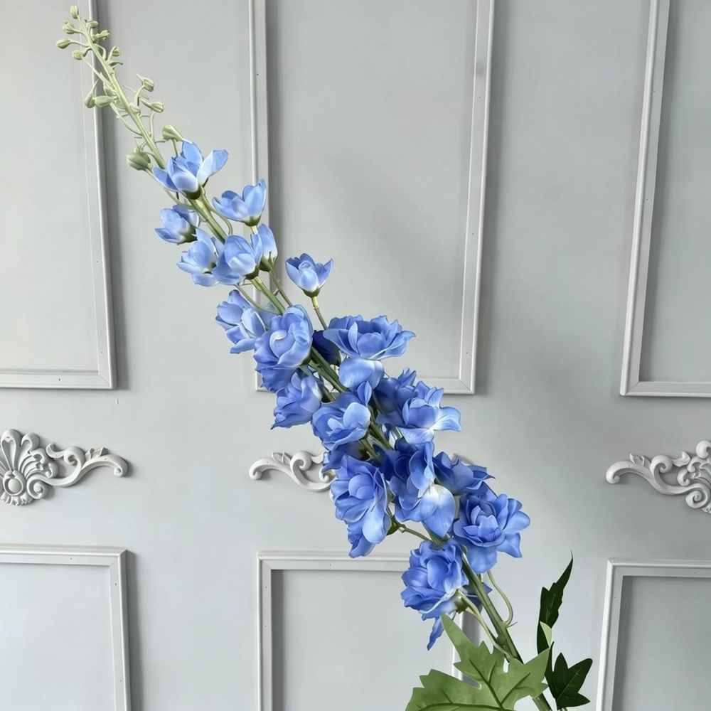 青いシルク製の造花。リアルな植物で、結婚式や自宅でのDIY装 - Florist Flower Supply のレビューと価格
